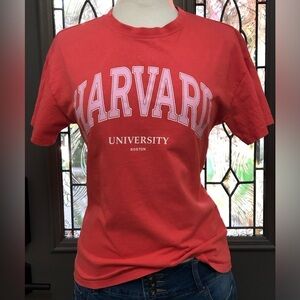 H&M Harvard University Short Sleeve T-Shirt